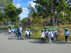 円山動物園バス遠足