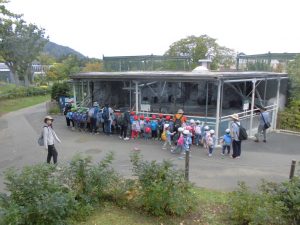 円山動物園バス遠足