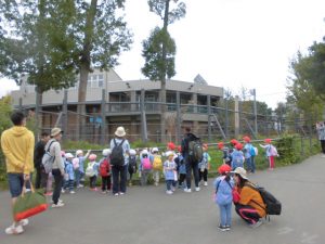 円山動物園バス遠足